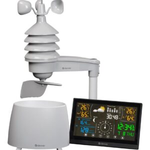 Denver WS-650 skaitmeninė oro stotelė Balta AC-Baterija