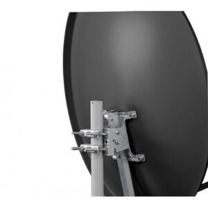 Palydovinė antena CORAB COR-900SA plieninis stogelis 90 cm Grafitas