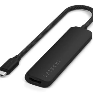 Satechi ST-P4SK sąsajos šakotuvas C tipo USB 10000 Mbit/ai Juoda