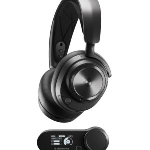 Steelseries Arctis Nova Pro Wireless Xbox Laisvų rankų įranga Vielinis ir Bevielis Su lankeliu Žaidimams Bluetooth Įkrovimo stovas Juoda - Image 1