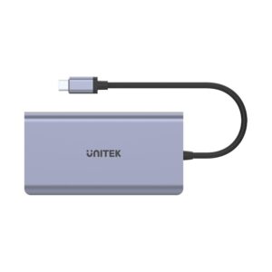 UNITEK uHUB S7 USB 3.2 Gen 1 (3.1 Gen 1) Type-C Pilka - Image 3
