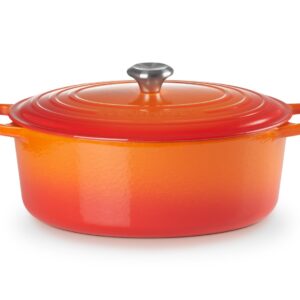 Le Creuset Signature 7,5 L Ovalus Oranžinė