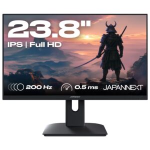 JAPANNEXT JN-I238FHD200F kompiuterio monitorius 60,5 cm (23.8") 1920 x 1080 pikseliai „Full HD“ LCD Juoda - Image 1
