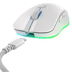 CHERRY XTRFY M50 Wireless kompiuterio pelė Žaidimams Dešinės rankos RF Wireless + Bluetooth + USB Type-C Optinis 12000 DPI - Image 3