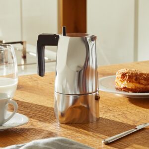 Alessi MT18/3 Rankinis kavos virimo aparatas Mokos gaminimo indas Aliuminis - Image 2