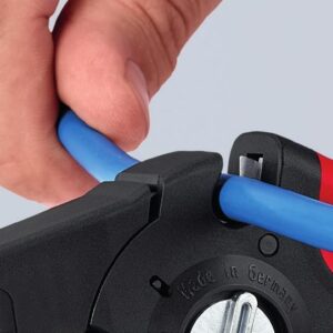 Knipex PreciStrip16 replės kabelių izoliacijai nuimti Juoda, Raudona - Image 3