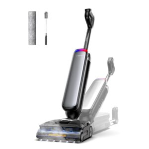 Tineco Floor One S9 Artist Steam Pro Vertikalus dulkių siurblys Baterija Sausas ir drėgnas Bemaišis Juoda, Sidabras - Image 2