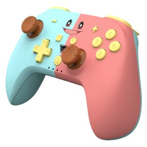 Dragonshock PopTop Mėlyna, Rožinė, Geltona, Ruda „Bluetooth“ Žaidimų pultelis Analoginis / skaitmeninis Nintendo Switch, PC - Image 2