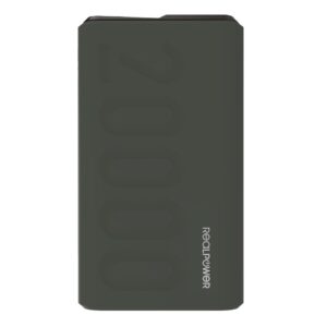 RealPower 333646 nešiojamasis įkroviklis 20000 mAh Žalia - Image 1