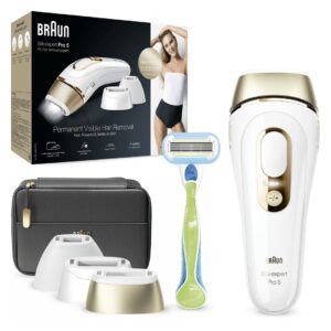 Braun Silk-expert Pro 5 PL5243 Intensyvaus pulso šviesa (IPL) Auksas, Balta - Image 2
