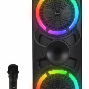 Denver BPS-459 Nešiojamasis arba vakarėlių garsiakalbis Juoda 20 W