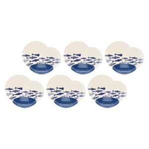 ROSE&TULIPANI THE BLUE ONES Dinner service for 6 people
