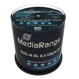 MediaRange MR471 neįrašytas DVD diskas 8,5 GB DVD+R DL 100 vnt