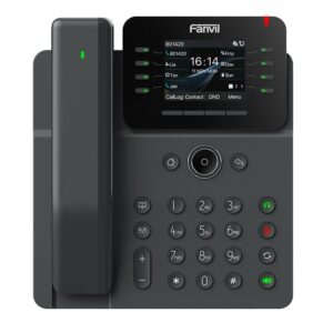 Fanvil V62 Pro IP telefonas Juoda 12 linijos LCD - Image 1
