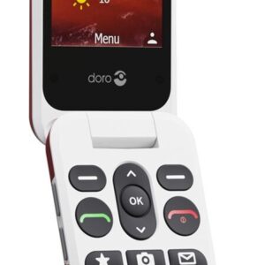 Doro Leva L20 7,11 cm (2.8") 132 g Raudona, Balta Bazinis telefonas - Image 3