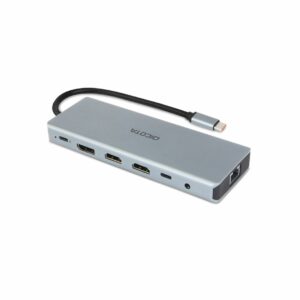 DICOTA D32065 sąsajos šakotuvas USB 3.2 Gen 1 (3.1 Gen 1) Type-C Sidabras - Image 2