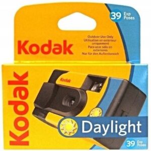 Kodak DAYLIGHT vienkartinis fotoaparatas su spalvota juosta, 27+12 nuotraukų rėmelių, be įmontuotos blykstės - Image 3