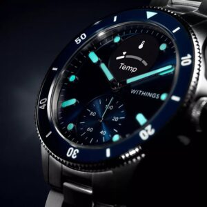 Withings ScanWatch Nova 1,6 cm (0.63") OLED 42 mm Hibridas Nerūdijančiojo plieno GPS (palydovinis) - Image 3