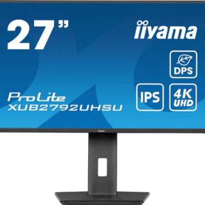 iiyama ProLite XUB2792UHSU-B6 kompiuterio monitorius 68,6 cm (27") 3840 x 2160 pikseliai 4K Ultra HD LED Juoda - Image 2
