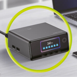 Mobile Origin 240W GaN Display Charger Hub PW39 - 4x USB-C + 2x USB-A - Image 11