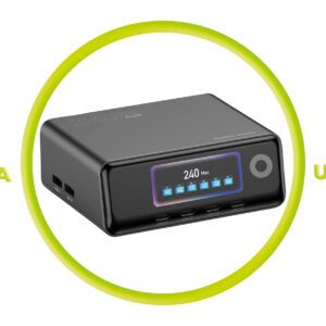Mobile Origin 240W GaN Display Charger Hub PW39 - 4x USB-C + 2x USB-A - Image 7
