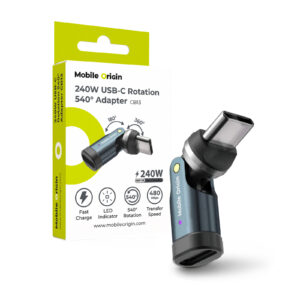 Mobile Origin 240W USB-C Rotation 540° Adapter CB13 - Image 1