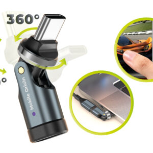 Mobile Origin 240W USB-C Rotation 540° Adapter CB13 - Image 8