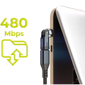 Mobile Origin 240W USB-C Rotation 540° Adapter CB13 - Image 10