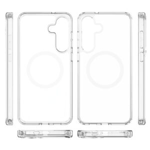 Mobile Origin Easy Dėklas, MagSafe, Clear - Samsung Galaxy S25 FE - Image 3