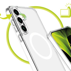 Mobile Origin Easy Dėklas, MagSafe, Clear - Samsung Galaxy S25 FE - Image 6