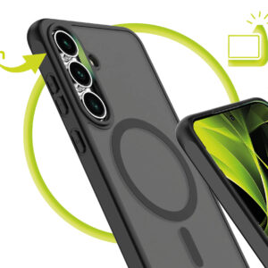 Mobile Origin Easy Dėklas, MagSafe, Matte Black - Samsung Galaxy S25 FE - Image 6