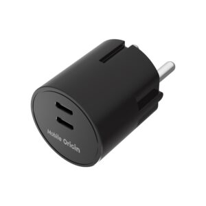 Mobile Origin 30W Charger Plug PW33 - 2x USB-C, black - Image 4