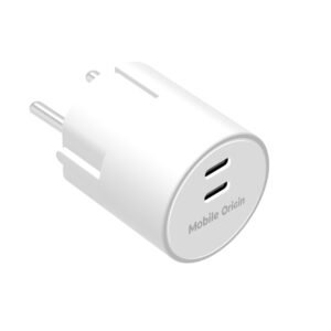 Mobile Origin 30W Charger Plug PW33 - 2x USB-C, white - Image 4