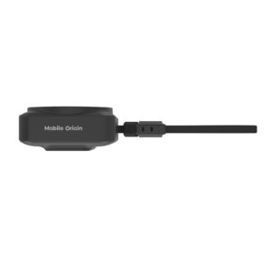 Mobile Origin 10000 mAh Qi2 TFT Display Semi-solid PowerBank PB19 - USB-C Cable Black - Image 2
