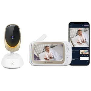 Electronic nanny Motorola VM85 Connect monitor 5" Wi-Fi white - Image 4