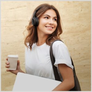 Over-ear Bluetooth ausinės Motorola XT220 juodos spalvos - Image 9