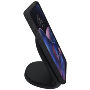 Belaidis įkroviklis Motorola TurboPower 15W Stand Pad Qi juodos spalvos - Image 7