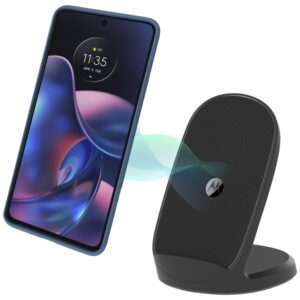 Belaidis įkroviklis Motorola TurboPower 15W Stand Pad Qi juodos spalvos - Image 9