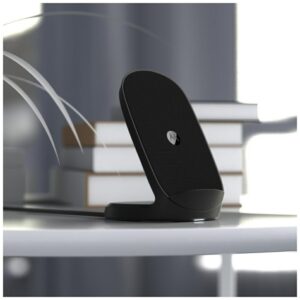Belaidis įkroviklis Motorola TurboPower 15W Stand Pad Qi juodos spalvos - Image 10