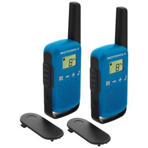 Set Walkie Talkie Motorola T42 UDS 2pcs blue - Image 1
