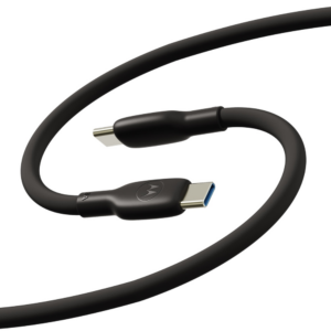 Motorola Silicone USB-C to USB-C Cable 2 m 5 A black - Image 1