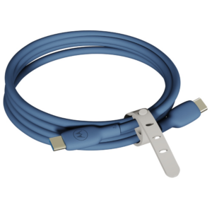 Motorola Silicone USB-C to USB-C Cable 2 m 5 A blue - Image 2