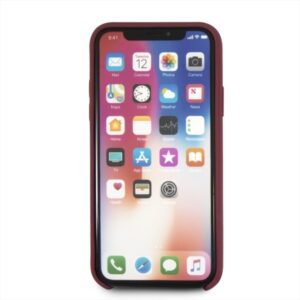 Mercedes MEHCPXSILRE Apple iPhone X/ Xskietas dėklas red - Image 4