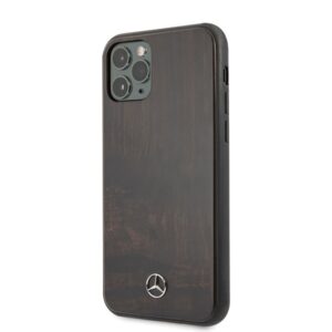Mercedes MEHCN65VWOBR Apple iPhone 11 Pro Max kietas dėklas rudos spalvos Wood Line Rosewood - Image 2