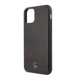 Mercedes MEHCN65VWOBR Apple iPhone 11 Pro Max kietas dėklas rudos spalvos Wood Line Rosewood - Image 3