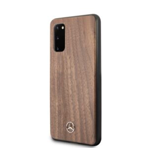 Mercedes MEHCS62VWOLB S20 G980 kietas dėklas rudos spalvos Wood Line Walnut - Image 2