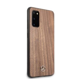 Mercedes MEHCS62VWOLB S20 G980 kietas dėklas rudos spalvos Wood Line Walnut - Image 5