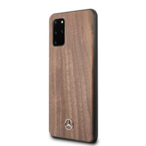 Mercedes MEHCS67VWOLB S20+ G985 kietas dėklas rudos spalvos Wood Line Walnut - Image 2