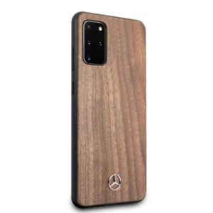 Mercedes MEHCS67VWOLB S20+ G985 kietas dėklas rudos spalvos Wood Line Walnut - Image 5