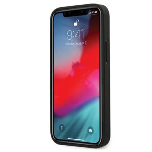 Mercedes MEHCP12SMULBK Apple iPhone 12 mini 5,4" juodos spalvos kietas dėklas Wave Line - Image 3